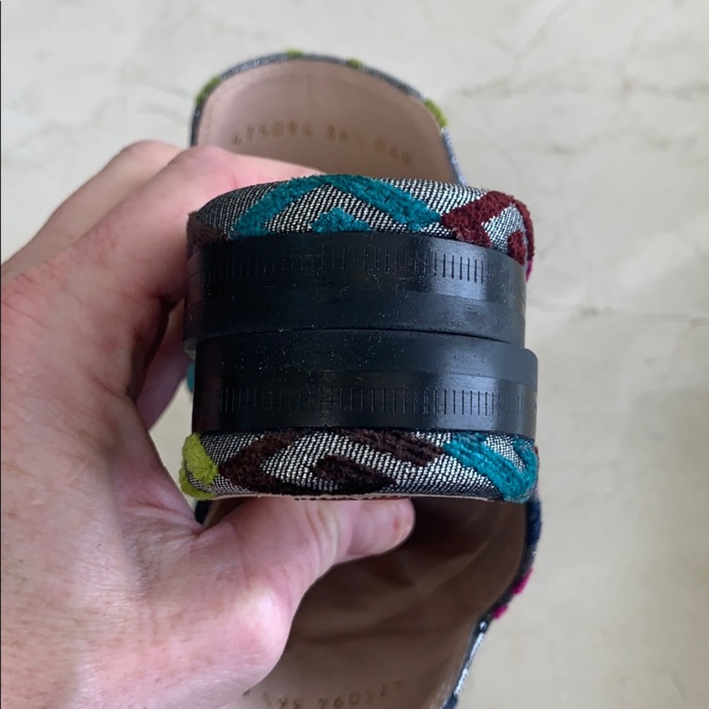 Gucci Lurex Princetown metallic GG Mules - Picture 5 of 15